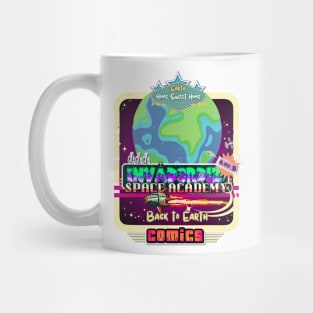 Invad3rDiz Comics - Space Academy (Back to Earth Home Sweet Home) Mug